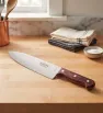 Cuchillo Chef 6" Polywood Rojo Acero Inox Tramontina | 21131/176