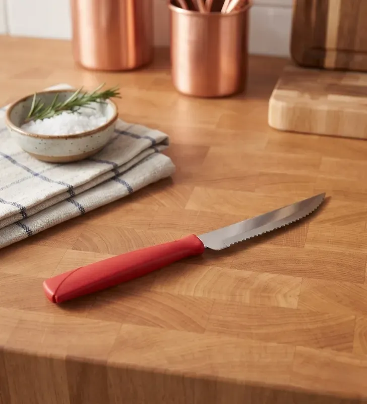 Cuchillo para Asado 4" New Kolor Rojo Tramontina | 29815-159