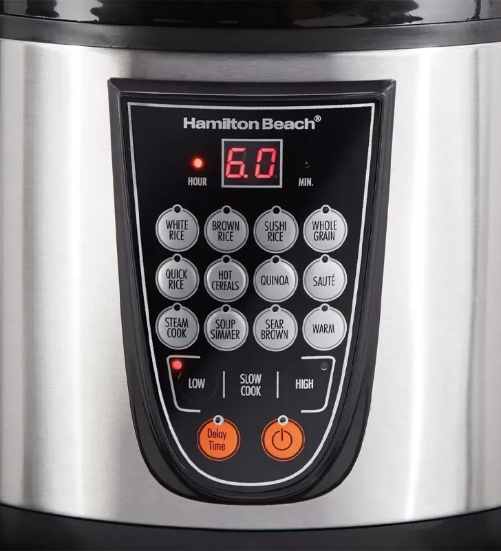 Olla Hamilton Beach 37571 Multicooker 4.2 L | 14 Funciones Digitales