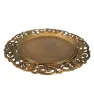 Plato Base Grecia Bronce Plástico 3708B | Marca Vittori