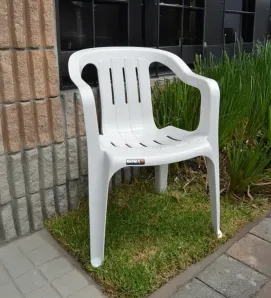 Silla Brexia Blanca Marca Duna  PDA025A-012 – Plástico Exterior