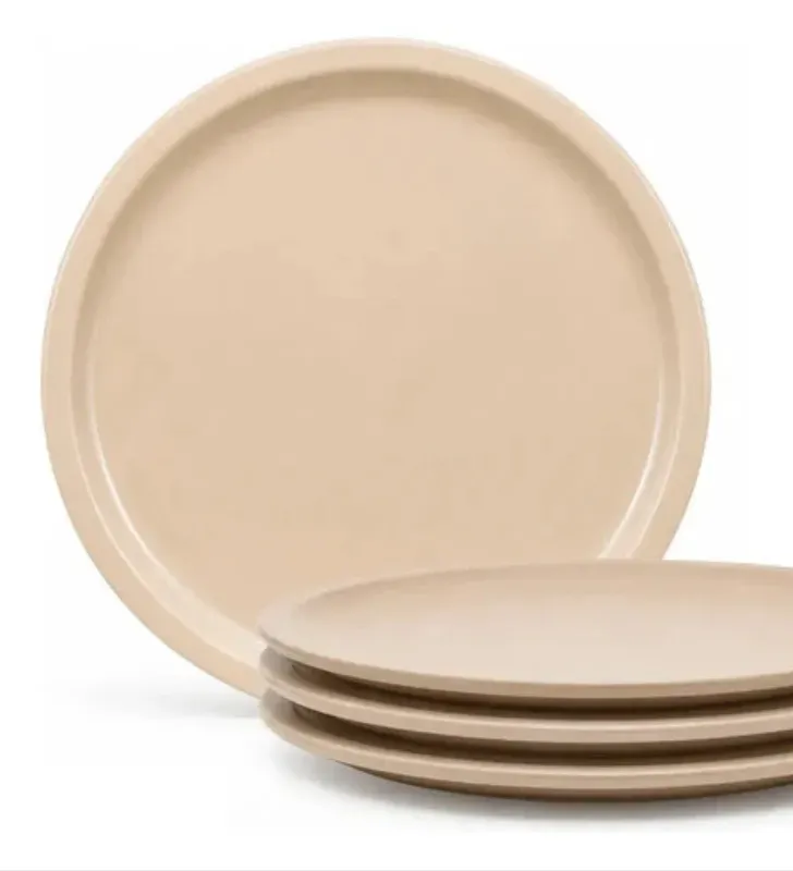 Plato Trinche 11" 27cm Melamina Beige 4506B | Marca Vittori