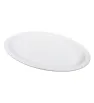 Plato Ovalado 11.5" Melamina Blanco 4652W | Marca Vittori