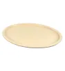 Plato Ovalado 13" 33cm Melamina Beige 4653B | Marca Vittori