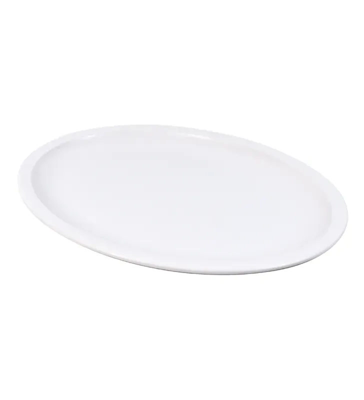 Plato Ovalado 13" 33cm Melamina Blanco 4653W | Marca Vittori