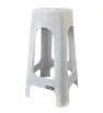Banco Alto Jumbo de Plástico Blanco DUNA | Resistente 100 kg