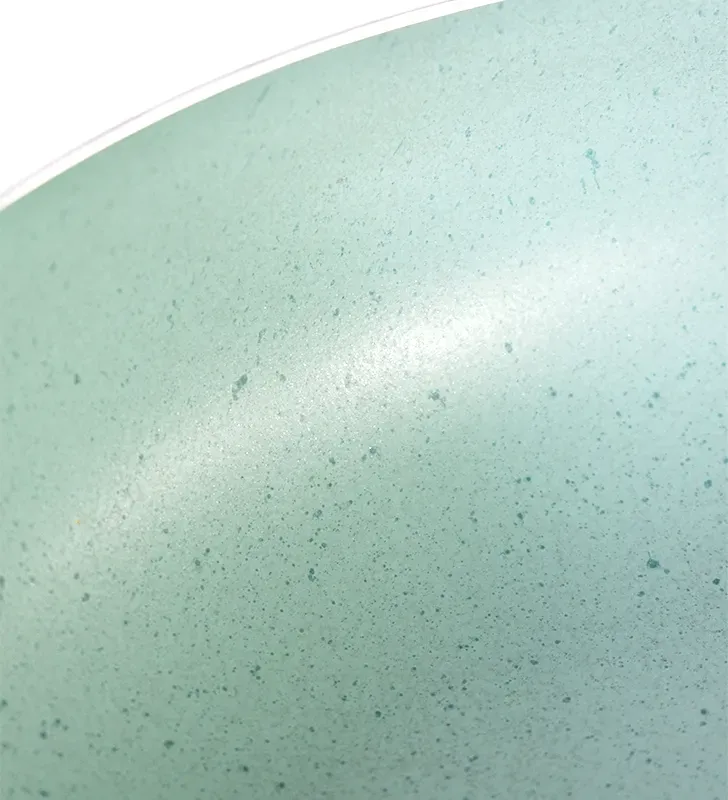 Batería Scarlett Verde Menta 5 pzas · Aluminio antiadherente Cuisine Spot