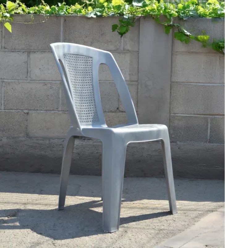Silla Duna Aruba Gris R de Plástico 100% Reciclado | Apilable