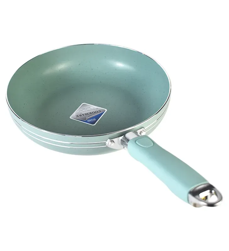 Batería Scarlett Verde Menta 5 pzas · Aluminio antiadherente Cuisine Spot