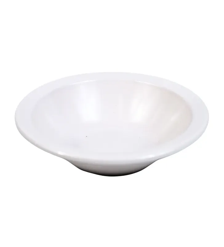 Tazón Sopero 6" 15cm Melamina Blanco 4702W | Marca Vittori