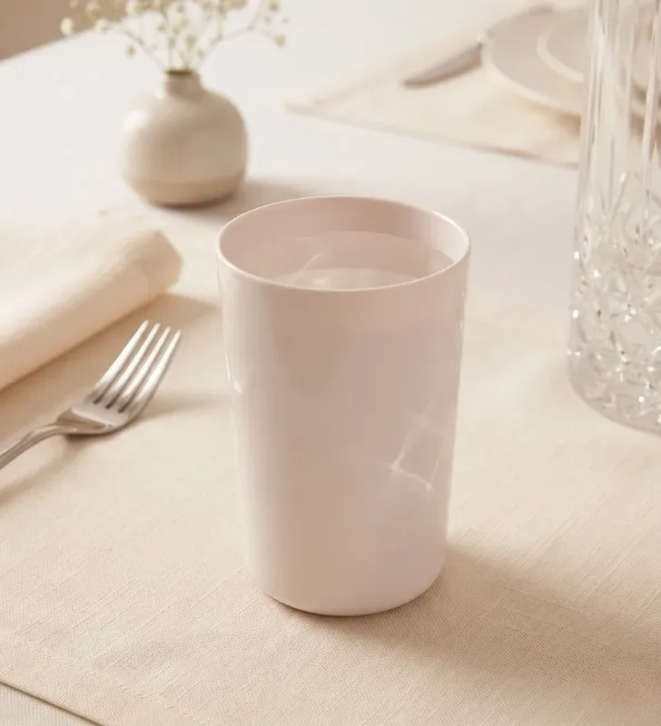 Vaso de Melamina Blanco 390ml 13oz 4802W | Marca Vittori