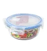 Contenedor Hermético Orby Azul Vidrio 950ml 3006A | Marca Vittori