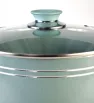 Batería Scarlett Verde Menta 5 pzas · Aluminio antiadherente Cuisine Spot
