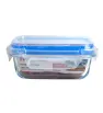 Contenedor Hermético Tangle Azul Vidrio 180ml 3017A | Marca Vittori