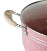 Batería Scarlett Rosa 5 pzas · Aluminio antiadherente Cuisine Spot