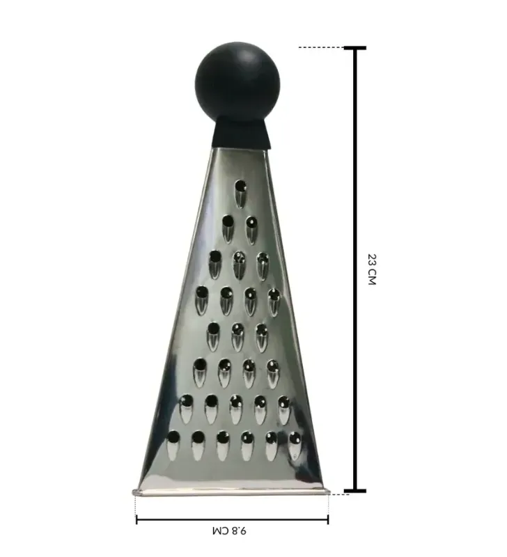 Rallador Triangular de Acero Inoxidable 3 Caras 020-001-017 | Travessa