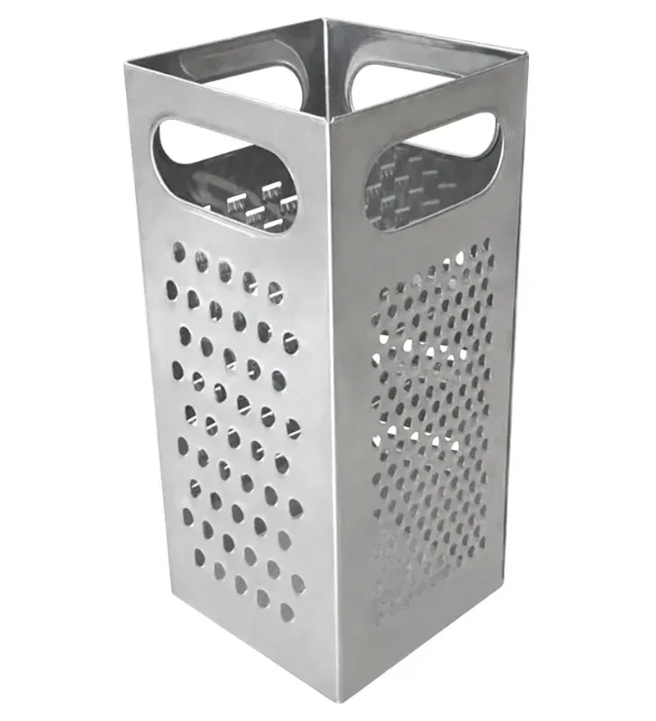 Rallador Cuadrado de Acero Inoxidable 10x23cm 020-001-012 | Travessa