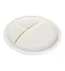 Plato con 3 Divisiones 10" 25cm Melamina Beige 4601B | Marca Vittori