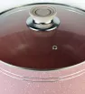Batería Scarlett Rosa 5 pzas · Aluminio antiadherente Cuisine Spot