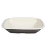 Plato Cuadrilongo 10" 25cm Melamina Beige 4708B | Marca Vittori