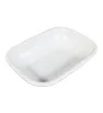 Plato Cuadrilongo 10" 25cm Melamina Blanco 4708W | Marca Vittori