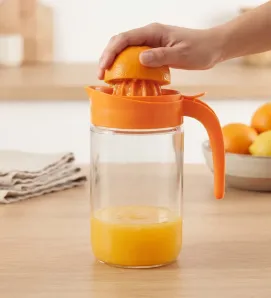 Exprimidor de Jugo con Jarra de Vidrio 660ml 8302 | Marca Vittori