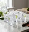 Juego de 6 Vasos de Vidrio Clásica 310ml 10.5oz 6211 | Crisa