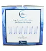 Juego de 6 Vasos de Vidrio Clásica 310ml 10.5oz 6211 | Crisa