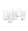Juego de 6 Vasos de Vidrio Clásica 310ml 10.5oz 6211 | Crisa