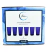 Juego de 6 Vasos de Vidrio Azul Muralla 288ml 9.7oz 9375 | Crisa