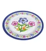 Plato Trinche 10" Melamina Decorado Floral D001 003-001-006 | Travessa