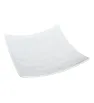 Plato Cuadrado Melamina Texturizado 18cm Blanco 105-009-148 | Travessa