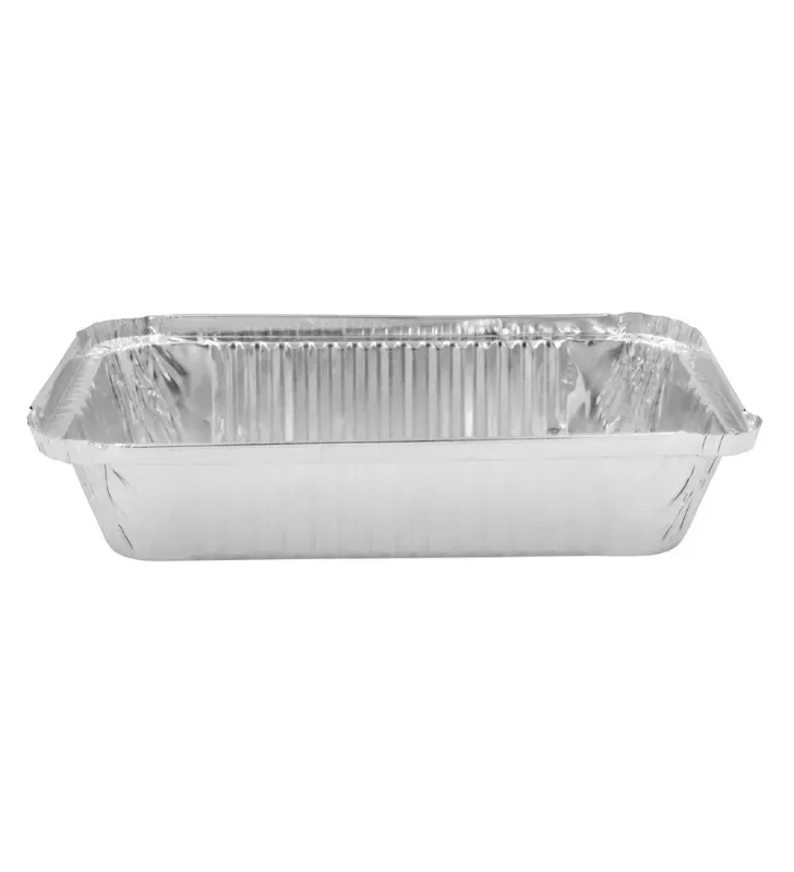 Molde para Pan de Aluminio 12 Pzas 24.7x14.3x5.3cm 020-003-045 | Travessa