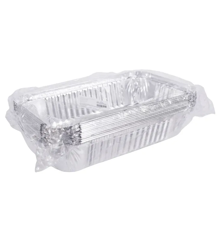 Molde para Pan de Aluminio 12 Pzas 24.7x14.3x5.3cm 020-003-045 | Travessa