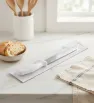 Cuchillo para Pan 8" Blanco de Acero Inoxidable 152-202-108 | Travessa