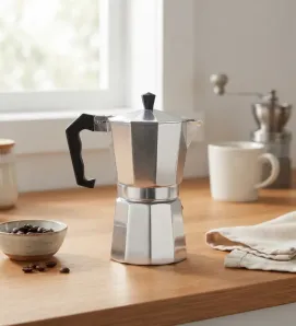 Cafetera Italiana de Aluminio 300ml (6 Tazas) 027-201-030 | Travessa