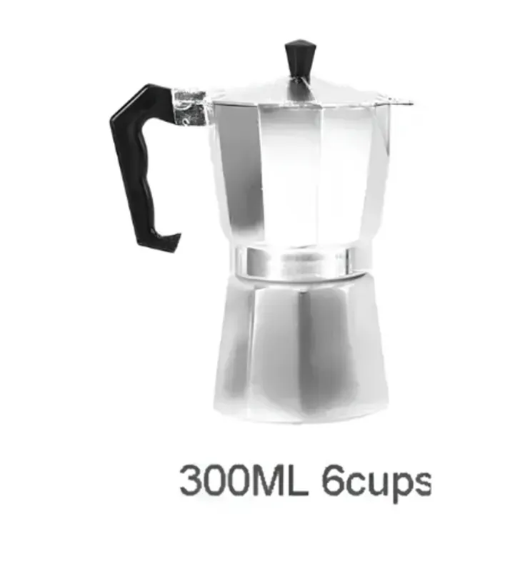 Cafetera Italiana de Aluminio 300ml (6 Tazas) 027-201-030 | Travessa