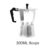Cafetera Italiana de Aluminio 300ml (6 Tazas) 027-201-030 | Travessa