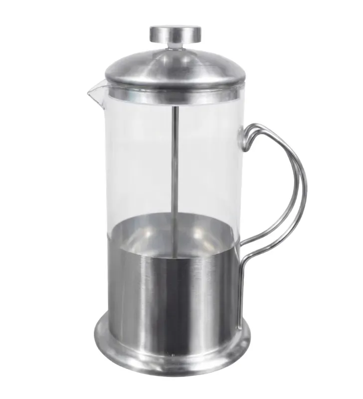 Cafetera Prensa Francesa Vidrio y Acero 600ml 027-103-060 | Travessa