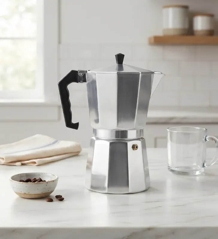 Cafetera Italiana de Aluminio 600ml (12 Tazas) 027-201-060 | Travessa