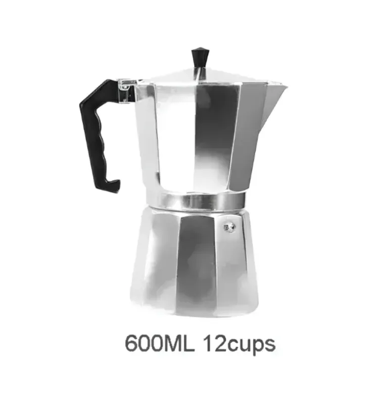 Cafetera Italiana de Aluminio 600ml (12 Tazas) 027-201-060 | Travessa