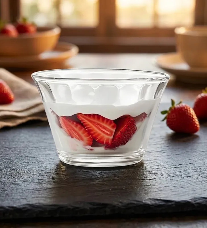Flanera Sin Tapa Cristalina 1905 175 ml T006 | Ideal para Postres Caseros-CRISA