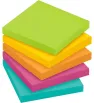 Notas Adhesivas Post-it 2 Cubos Neón Ultra 3x3" 1000 Hojas 2256-5 | 3M