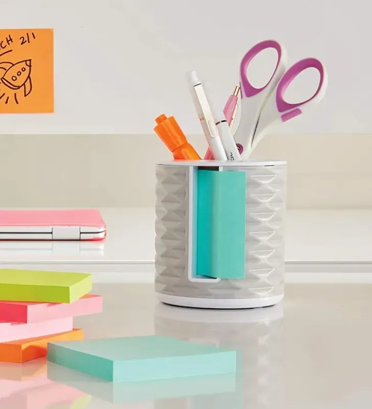 Despachador de Notas Post-it Pop-up con Portalápiz 3x3" 3410-4 | 3M
