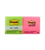 Notas Adhesivas Post-it 2 Cubos Neón Ultra 3x3" 1000 Hojas 2256-5 | 3M