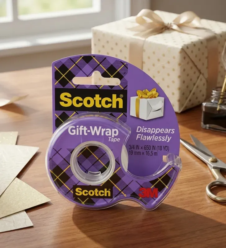 Cinta para Envolver Regalos Scotch Gift-Wrap Tape 19mm x 16.5m 4013-5 | 3M