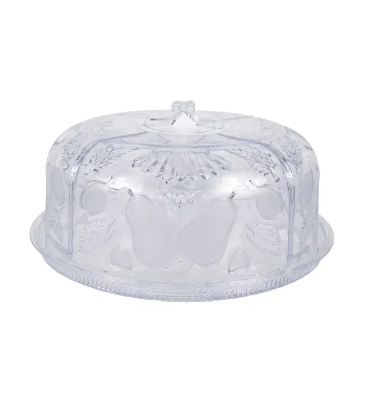 Panera Pastelera con Campana Poliestireno Peras W013* | Plasvic