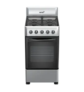 Estufa Acros NAW1001S 20" Inox | 4 Quemadores, Gas LP/NG
