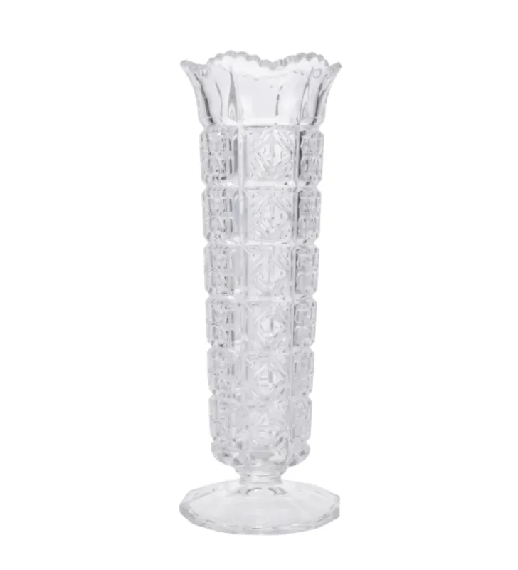 Florero Verona de Poliestireno Transparente 240ml W124 | Plasvic