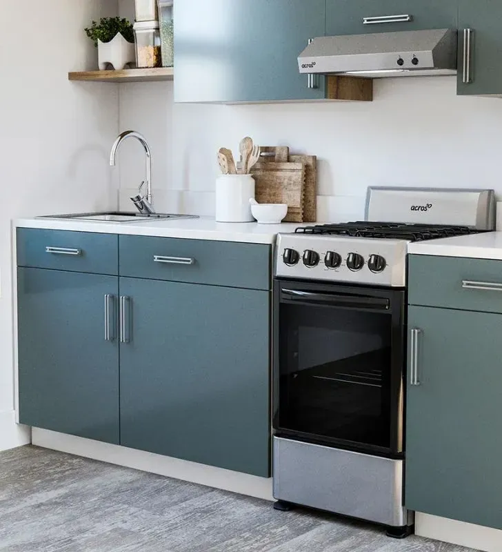 Estufa Acros NAW1001S 20" Inox | 4 Quemadores, Gas LP/NG